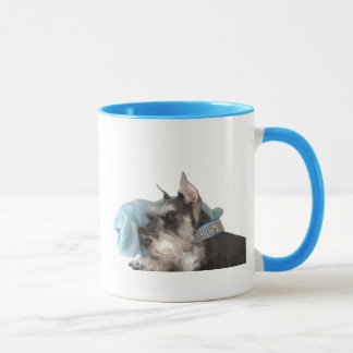 Mini tasse de Schnauzer