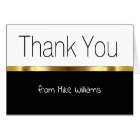 Mini Thank You Notes Design élégant