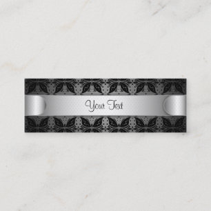 Mini Tissu d'abrégé sur papillon de carte de visite d