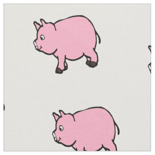 Mini tissu rose de porcs