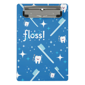 Mini tooth clipboard, Gift for Dental Hygienist Mini Clipboard