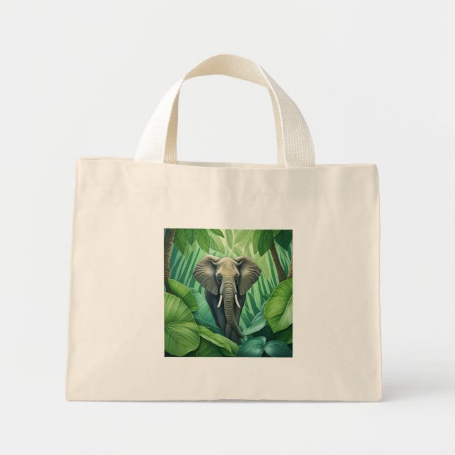 Mini Tote Bag Animal tote (Devant)