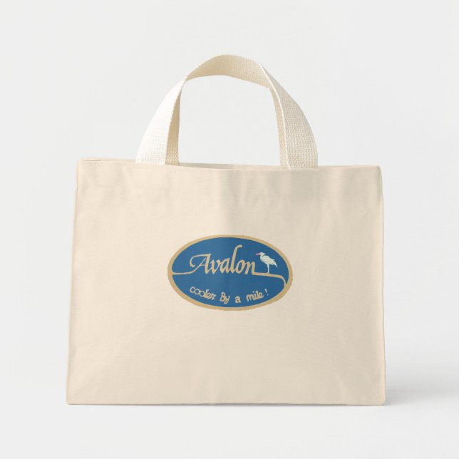 Mini Tote Bag Avalon NJ (Devant)