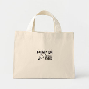 Mini Tote Bag badminton
