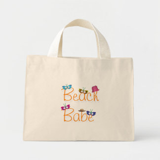 Mini Tote Bag Beach Babe