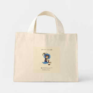 Mini Tote Bag Bouton de licence