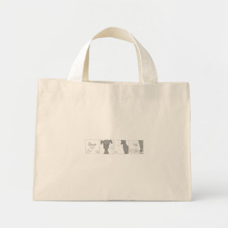 Mini Tote Bag Chamomile Possibility Comic-Strip