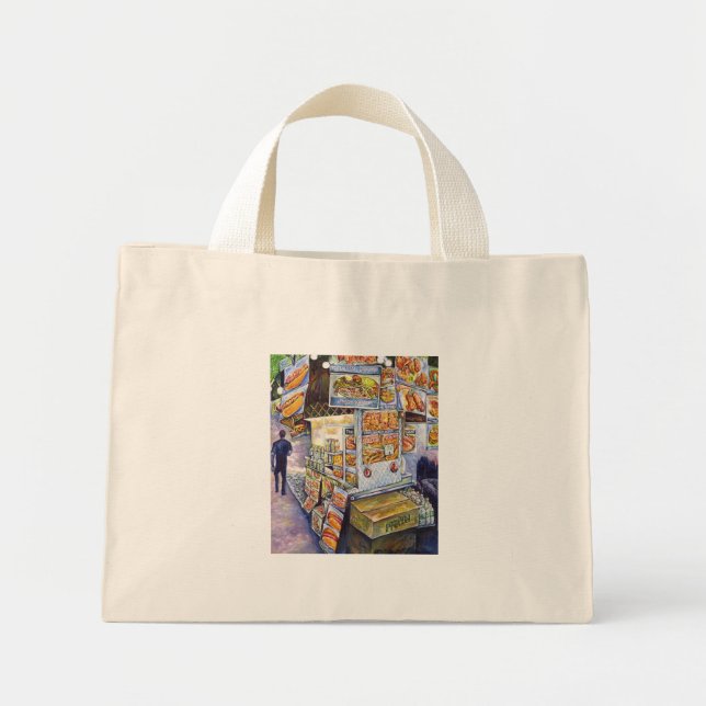 Mini Tote Bag Charge de travail artistique extraordinaire (Devant)