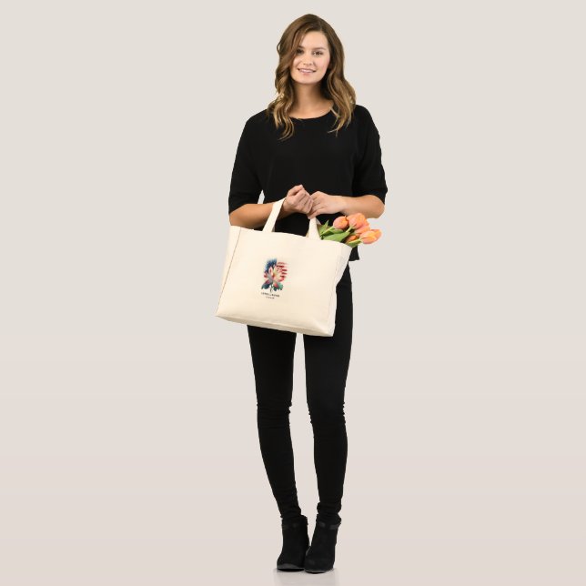 Mini Tote Bag Chat Ladies 4 Kamala Fourre-tout (Devant (modèle))