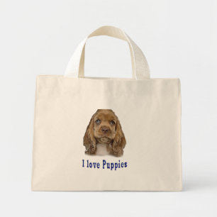 Mini Tote Bag Chien chiot