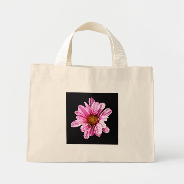 Mini Tote Bag Chrysanthemum Fleur tcna (Devant)