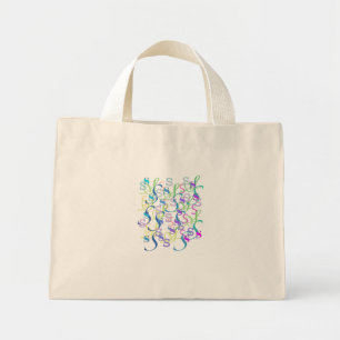 Mini Tote Bag Confettis en forme de lettre "S"