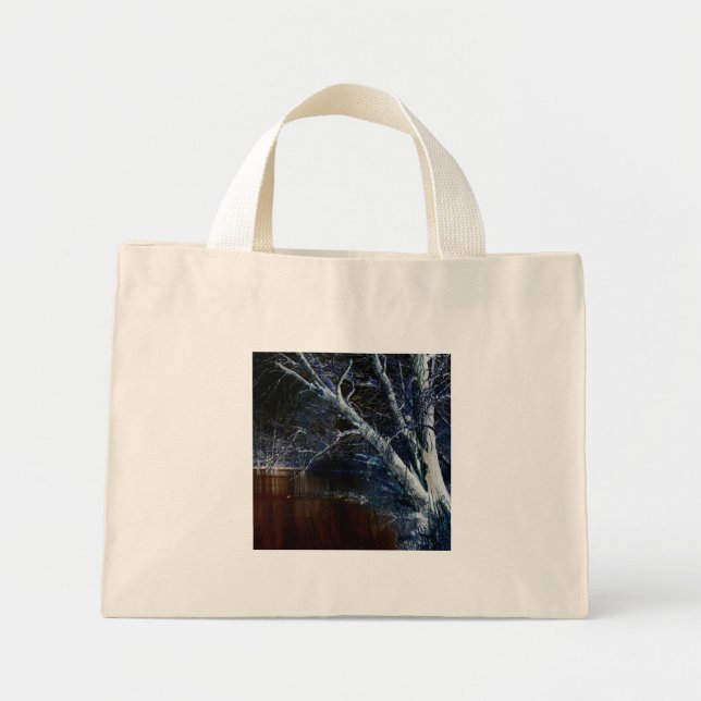 Mini Tote Bag Côté foncé 7 tcn (Devant)