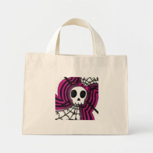 Mini Tote Bag crâne fourre-tout
