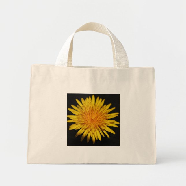Mini Tote Bag Dandelion Flower tcna (Devant)