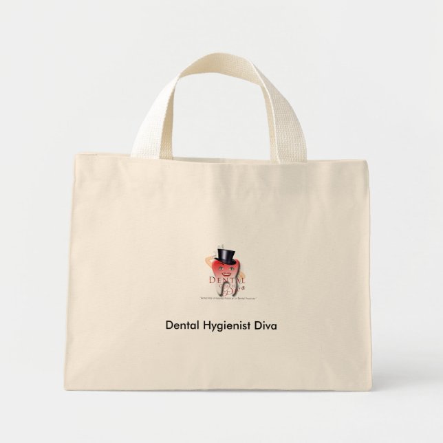 Mini Tote Bag Diva Fourre-tout (Devant)
