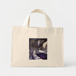 Mini Tote Bag Dusting the Piano
