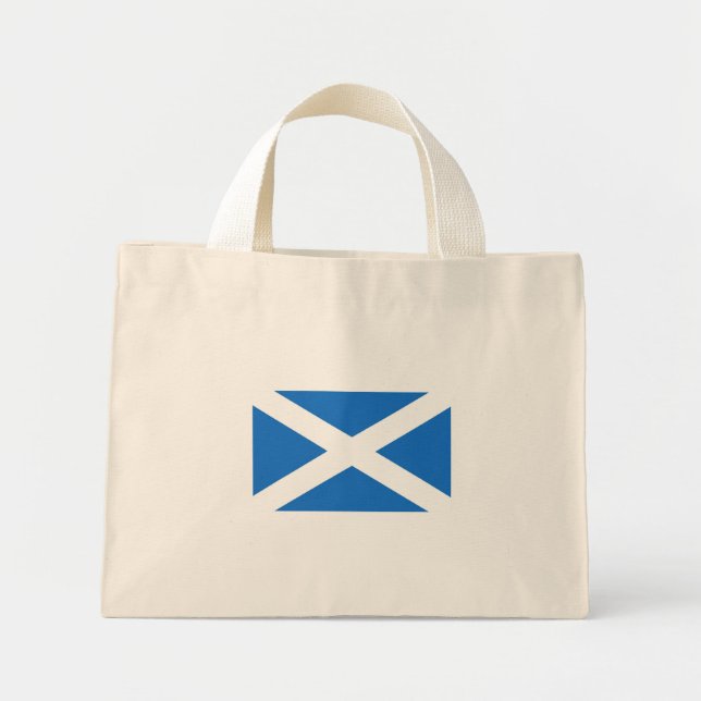 Mini Tote Bag  Écosse (Devant)