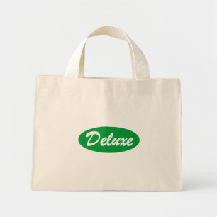 Mini Tote Bag Green Deluxe