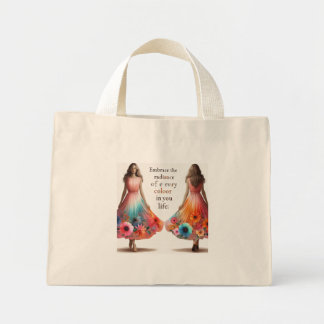 Mini Tote Bag "Inspire & Carry Fourre-tout : Où la mode rencontr