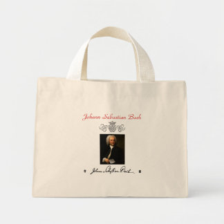 MINI TOTE BAG JOHANN SEBASTIAN BACH