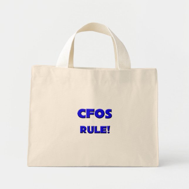 Mini Tote Bag La Règle Du Cfos ! (Devant)