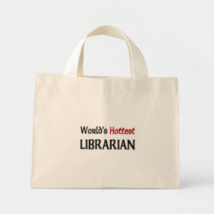 Mini Tote Bag Le meilleur bibliothécaire du monde