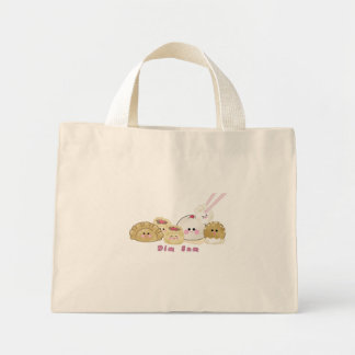 Mini Tote Bag ligne de dim sum fourre-tout baggie