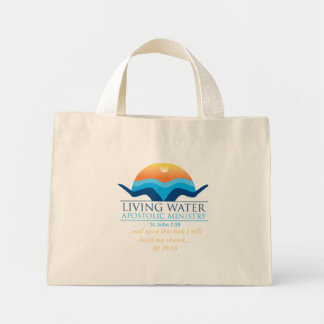 Mini Tote Bag livreur, ...et sur ce rocher je construirai mon c.