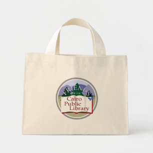 Mini Tote Bag Logo des amis du Caire
