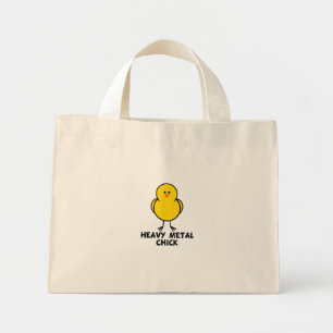 Mini Tote Bag Lourde poule métallique