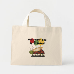 Mini Tote Bag Lucky Bug est un Anniversaire Tshirts et cadeaux