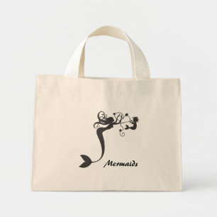 Mini Tote Bag Maman et bébé Sirènes