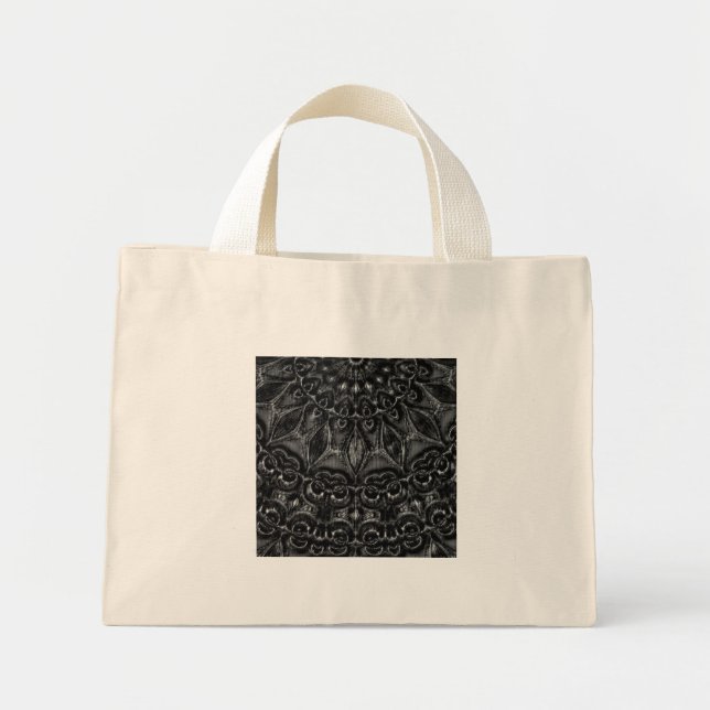 Mini Tote Bag Mandala (Devant)