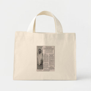 Mini Tote Bag Mary Pickford 1916