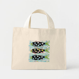 Mini Tote Bag Migrer le poisson Thunder_Cove