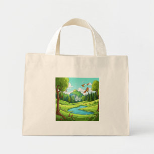 Mini Tote Bag Nature 15.