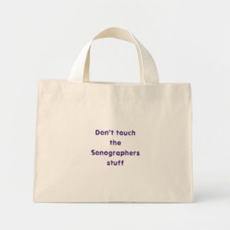 Mini Tote Bag Ne touche pas aux Sonographes