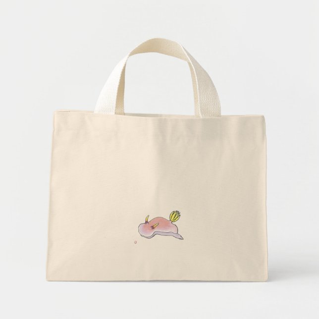Mini Tote Bag Nudibranche (Devant)