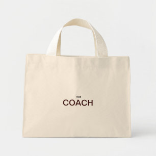 Mini Tote Bag pas d'entraîneur