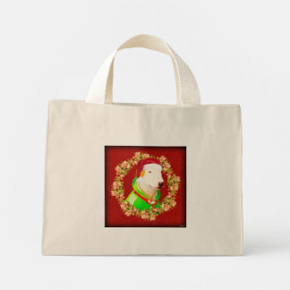Mini Tote Bag Père Noël LOOUNCH Fourre-tout/Shopping Bag 2 Côté,