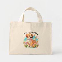 Petits Poches De Chiot Mignonne Grand Amour
