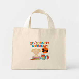 Mini Tote Bag Pool Party 3e anniversaire T-shirts et cadeaux