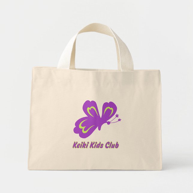 Mini Tote Bag Pulelehua (Papillon) Sachets de plage & Totes (Devant)