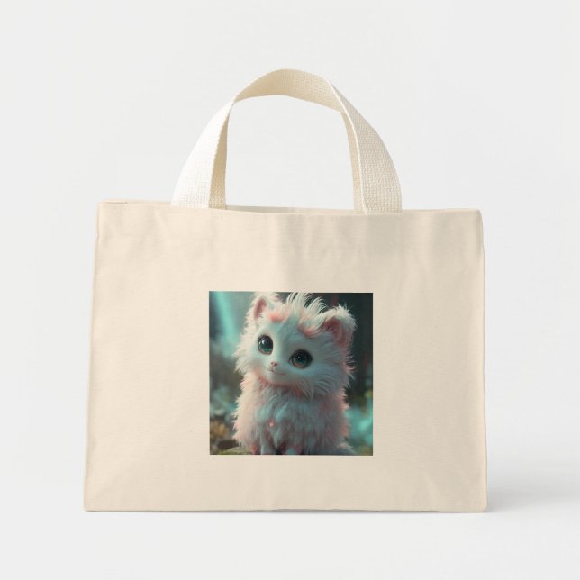 Mini Tote Bag "Sac de mode chic et élégant pour filles" (Devant)