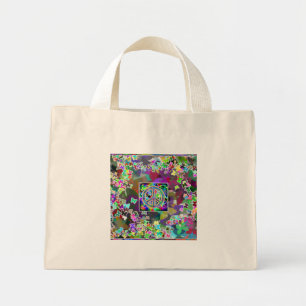 Mini Tote Bag Sac-symbole de paix papillon