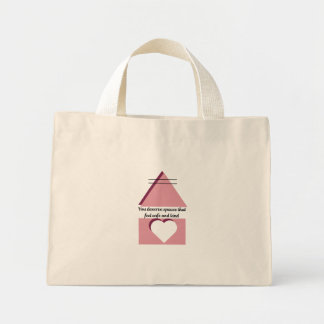 Mini Tote Bag Safe & Kind Spaces Tote