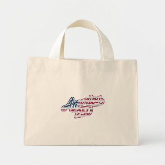 Mini Tote Bag Script de drapeau de l'Amérique 250 Semiquincenten