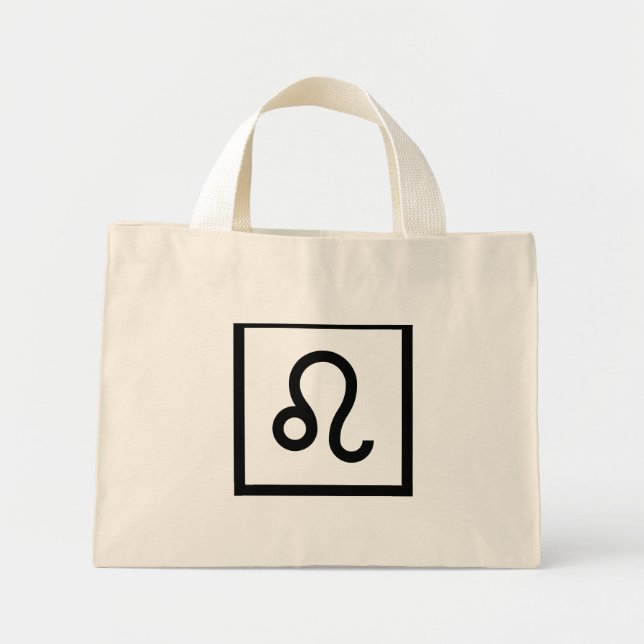 Mini Tote Bag SIGNE LÉO Zodiaque (Devant)