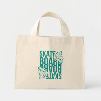 Mini Tote Bag skateboard 